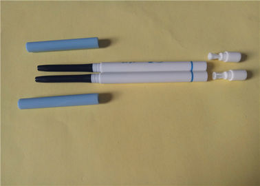 Lápices del lápiz de ojos de la prenda impermeable del material del ABS, lápiz largo del lápiz de ojos de Standng Brown