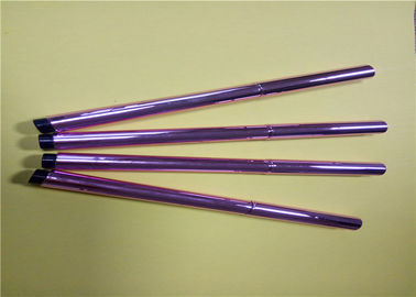 Tubo vacío plástico del lápiz de ojos de la forma delgada, longitud impermeable de la pluma 132.2m m del lápiz de ojos