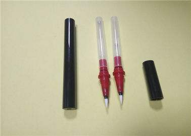 Lápiz de ojos líquido coloreado material del ABS, longitud líquida negra de la pluma 126.8m m del lápiz de ojos