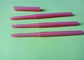 Waterproof Single Head Auto Lip Liner Pink Color Silk Printing Simple Design