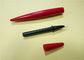 El lápiz plástico del lápiz de ojos del ABS vacío con el acero modificado para requisitos particulares colorea 126.8m m largo