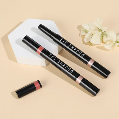 Un buen precio. Double Head Promocional lápiz de labios mate vacío de resaltador pluma delineador de ojos sombreador de ojos mancha de pintura palo lápiz de embalaje conta en línea