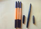 Material inclinado color de color topo auto impermeable ISO9001 del ABS del lápiz de ceja