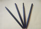 Lápiz de ceja impermeable adaptable, gran lápiz de ceja negro con el cepillo