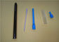 Tubo azul vacío del lápiz de ceja, afilando la certificación del SGS del lápiz del lápiz de ojos del gel