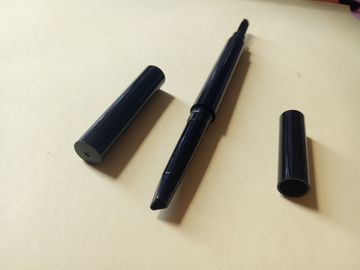 Un buen precio. Lápiz de ceja automático inclinado de doble extremo con cepillo profesional OEM ISO en línea