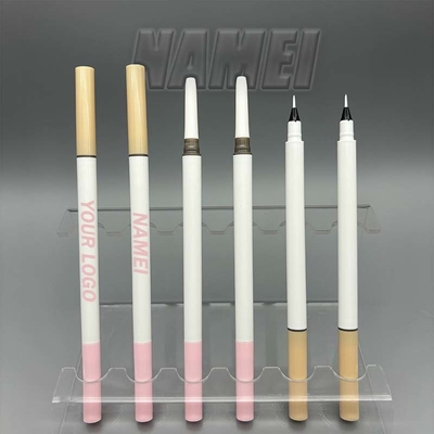 Un buen precio. Embalaje de lápiz de Eyeliner personalizado Impreso con punta de feltro personalizado Tubo de Eyeliner en línea