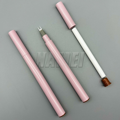 Un buen precio. Etiqueta privada 2 puntas de la pluma de la ceja tubo personalizado de la colección de cejas escultura pomada de la ceja lápiz de contenedor en línea