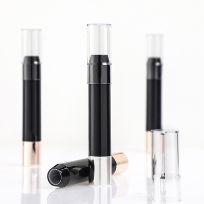 Un buen precio. Envase de ojos vacío embalaje de lápiz de marca privada Contenedor de tubo de pluma de ceja Bastón de sombras en línea