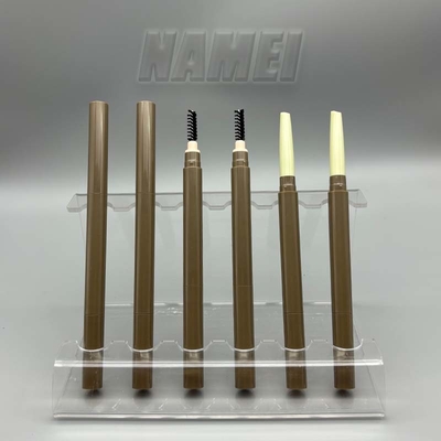 Un buen precio. 2 en 1 Embalaje cosmético vacío Contenedor de tubo de cejas Contenedor de tubo de esmalte de ojos vacío en línea