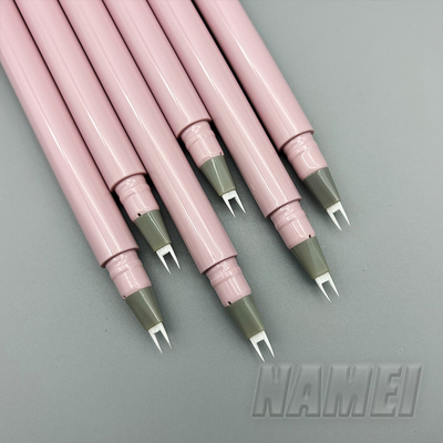 Un buen precio. Contenedor de Eyeliner líquido Vial de crecimiento de pestañas rellenable Contenedor líquido con cepillo para cosméticos DIY en línea