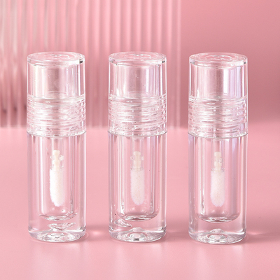 Un buen precio. Muestra gratuita tubo transparente de brillo para labios recipiente vacío de brillo para labios cosméticos embalaje personalizado de brillo para labios en línea