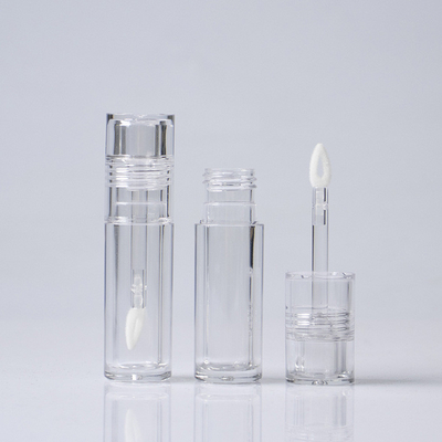 Un buen precio. Nuevo diseño tubos de brillo para labios recipiente cosmético transparente paquetes de brillo para labios lindos vendedores de recipientes de brillo para labios en línea
