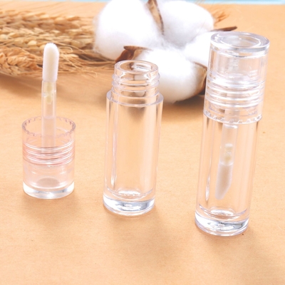Un buen precio. Tubos sólidos de alta calidad para el brillo labial con logotipo recipiente de brillo labial vacío cilindro recipiente de brillo labial lindo en línea
