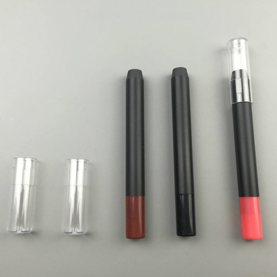 Un buen precio. Venta caliente Precio competitivo Sombra de ojo negro vacío lápiz tubo de sombra de ojo palo de labio de revestimiento contenedor de material planificable en línea