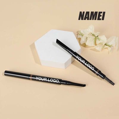 Un buen precio. ABS Eyebrow Pencil Tube Cosmetic Packaging Round Eyebrow Pencil Empty Tube Fill Plastic Eyebrow Pencil Container en línea