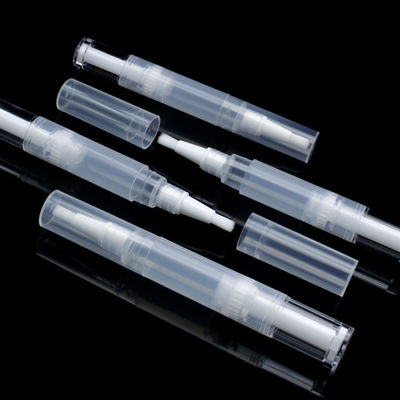 Un buen precio. 2ml 4ml Makeup Accessories Tube Container Lip Gloss Cuticle Oil Nail Polish Empty Twist Pen With Brush Applicator en línea