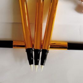 Un buen precio. Estampado en caliente Eyeliner de doble extremo personalizado Eyeliner de plástico de dos caras en línea