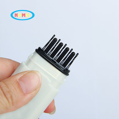 Un buen precio. Logotipo Tubo vacío para el ocultador de raíces de cabello negro para alta estanqueidad al aire y aplicación portátil de color para el cabello en línea