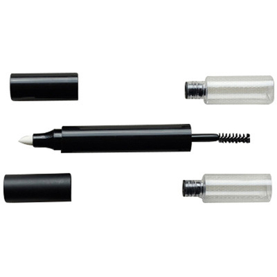 Un buen precio. Tubo de máscara de plástico personalizado de 10 ml con doble cabezal para cosméticos en línea